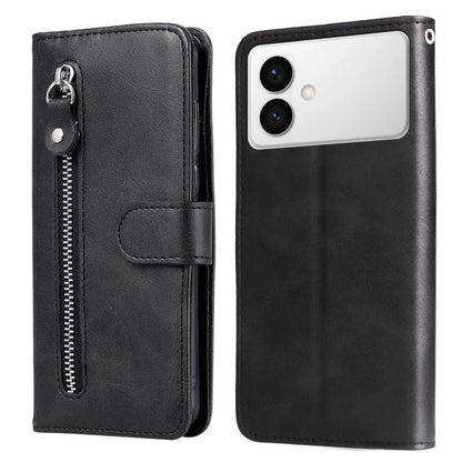 Fashion Calf Texture Zipper Leather Phone Case, For Galaxy S26 FE 5G, For Galaxy S26+ 5G, For Galaxy S26 Edge 5G, For Galaxy S26 Ultra 5G