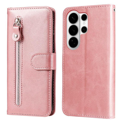 Fashion Calf Texture Zipper Leather Phone Case, For Samsung Galaxy S26+ 5G, For Samsung Galaxy S26 Edge 5G, For Samsung Galaxy S26 Ultra 5G, For Samsung Galaxy S26 5G