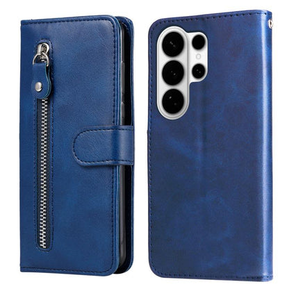 Fashion Calf Texture Zipper Leather Phone Case, For Galaxy S26 FE 5G, For Galaxy S26+ 5G, For Galaxy S26 Edge 5G, For Galaxy S26 Ultra 5G