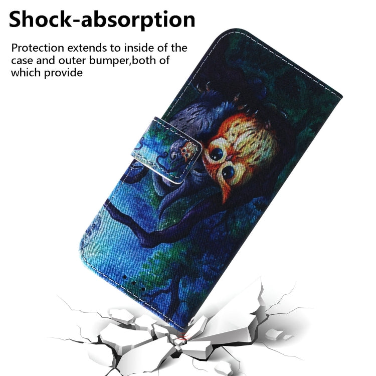 Coloured Drawing Horizontal Flip Leather Case, with Holder & Card Slots & Wallet, For iPhone 12 mini, For iPhone 12 / 12 Pro