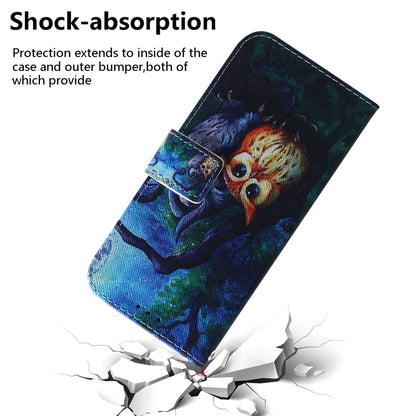 Coloured Drawing Horizontal Flip Leather Case, with Holder & Card Slots & Wallet, For iPhone 12 mini, For iPhone 12 / 12 Pro