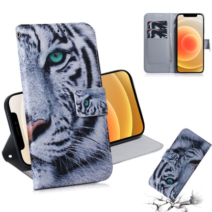 Coloured Drawing Horizontal Flip Leather Case, with Holder & Card Slots & Wallet, For iPhone 12 mini, For iPhone 12 / 12 Pro