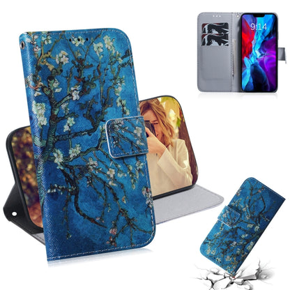 Coloured Drawing Horizontal Flip Leather Case, with Holder & Card Slots & Wallet, For iPhone 12 mini, For iPhone 12 / 12 Pro