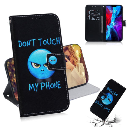 Coloured Drawing Horizontal Flip Leather Case, with Holder & Card Slots & Wallet, For iPhone 12 mini, For iPhone 12 / 12 Pro