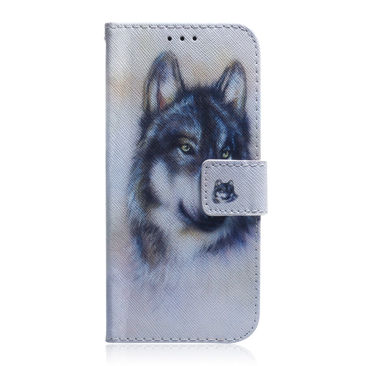 Coloured Drawing Horizontal Flip Leather Case, with Holder & Card Slots & Wallet, For iPhone 12 Pro Max, For LG K41S