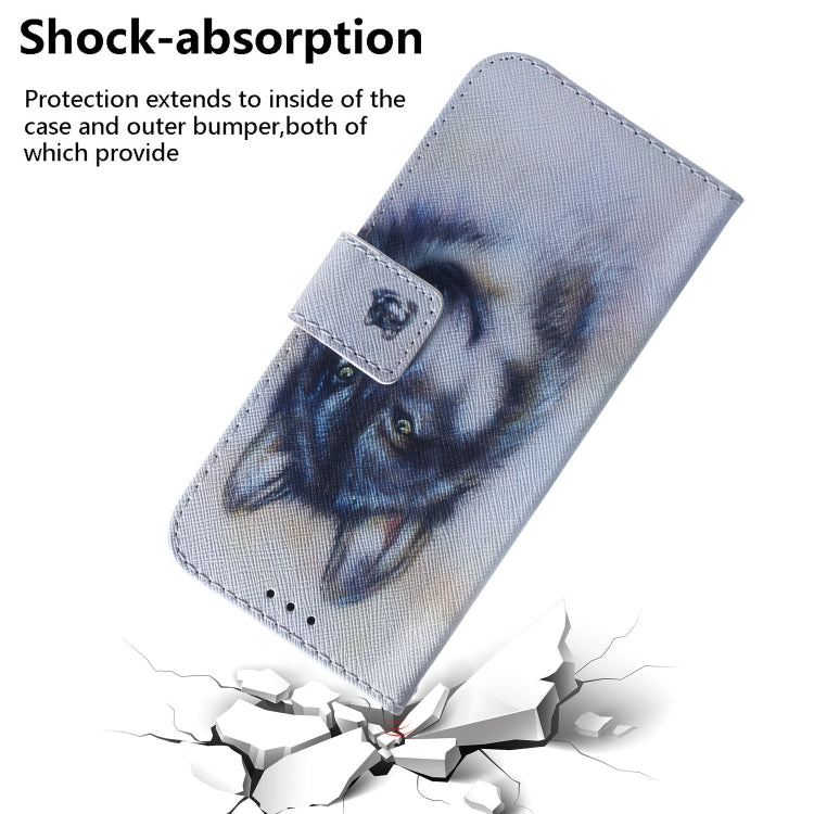 Coloured Drawing Horizontal Flip Leather Case, with Holder & Card Slots & Wallet, For iPhone 12 Pro Max, For LG K41S