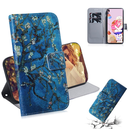 Coloured Drawing Horizontal Flip Leather Case, with Holder & Card Slots & Wallet, For iPhone 12 Pro Max, For LG K41S