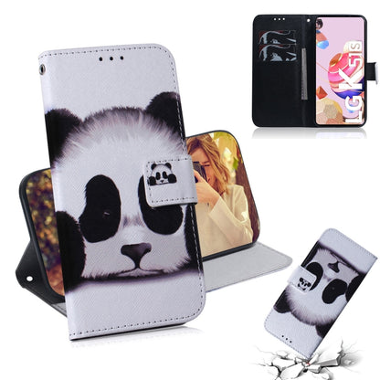 Coloured Drawing Horizontal Flip Leather Case, with Holder & Card Slots & Wallet, For iPhone 12 Pro Max, For LG K41S