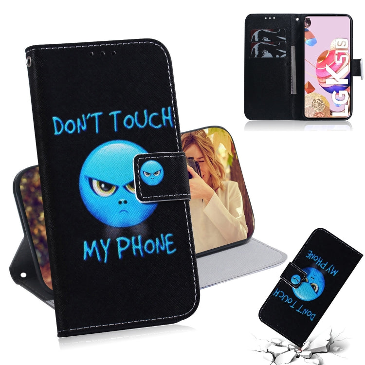 Coloured Drawing Horizontal Flip Leather Case, with Holder & Card Slots & Wallet, For iPhone 12 Pro Max, For LG K41S