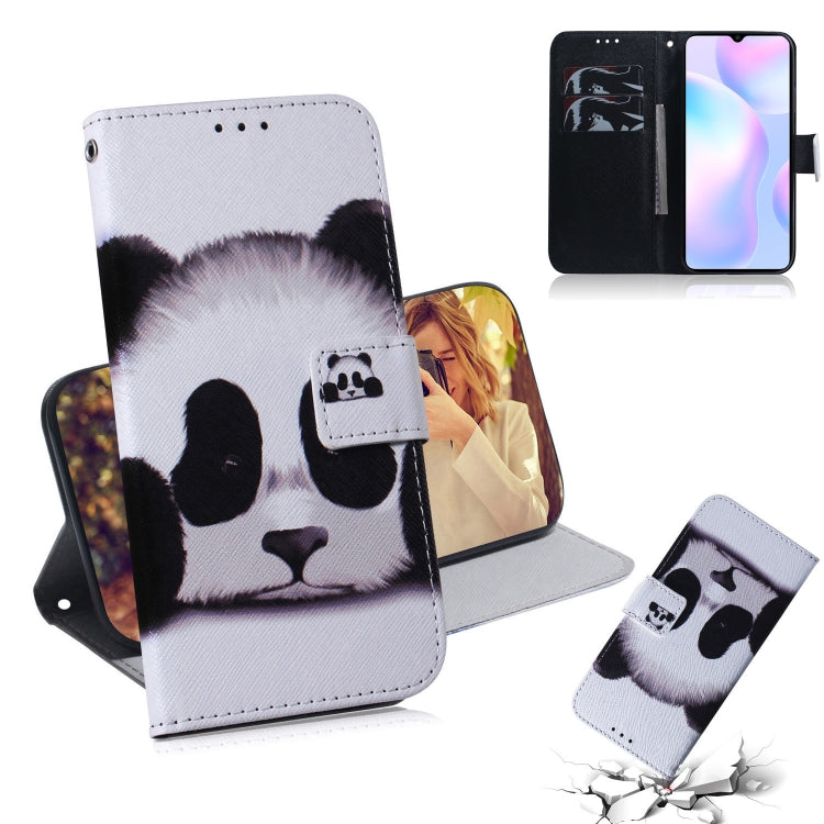 Coloured Drawing Horizontal Flip Leather Case, with Holder & Card Slots & Wallet, For Xiaomi Redmi 9A, For Xiaomi Redmi 9C