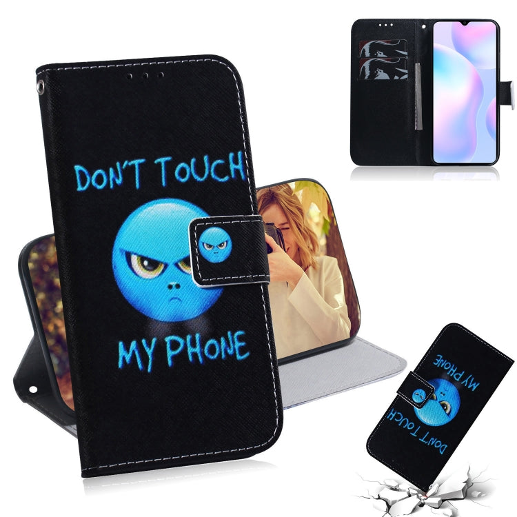Coloured Drawing Horizontal Flip Leather Case, with Holder & Card Slots & Wallet, For Xiaomi Redmi 9A, For Xiaomi Redmi 9C