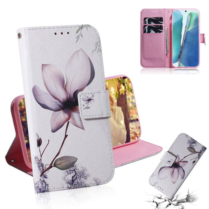 Coloured Drawing Horizontal Flip Leather Case, with Holder & Card Slots & Wallet, For Samsung Galaxy Note 20, For Samsung Galaxy Note 20 Ultra