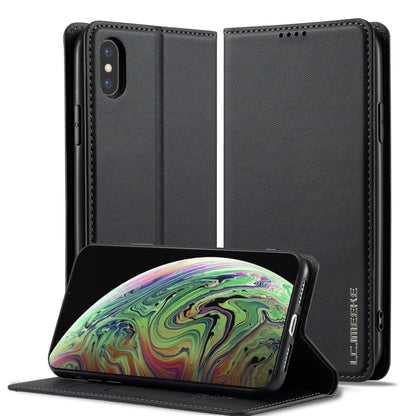 LC.IMEEKE L1 Series Frosted Fine Texture PU Phone Case, For iPhone XR, For iPhone XS Max, For iPhone 7 Plus / 8 Plus