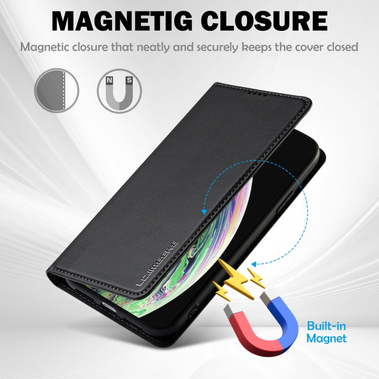 LC.IMEEKE L1 Series Frosted Fine Texture PU Phone Case, For iPhone XR, For iPhone XS Max, For iPhone 7 Plus / 8 Plus