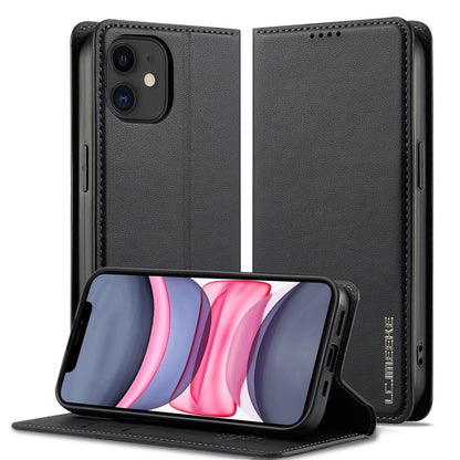 LC.IMEEKE L1 Series Frosted Fine Texture PU Phone Case, For iPhone 13 Pro, For iPhone 12 mini / 13 mini, For iPhone 12 / 12 Pro, For iPhone 12 Pro Max