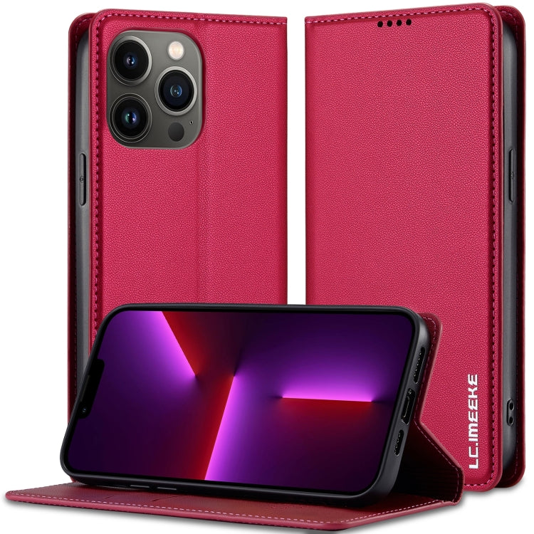 LC.IMEEKE L1 Series Frosted Fine Texture PU Phone Case, For iPhone 14 Pro Max, For iPhone 7 / 8 / SE 2020, For iPhone SE 2022, For iPhone 13 Pro Max