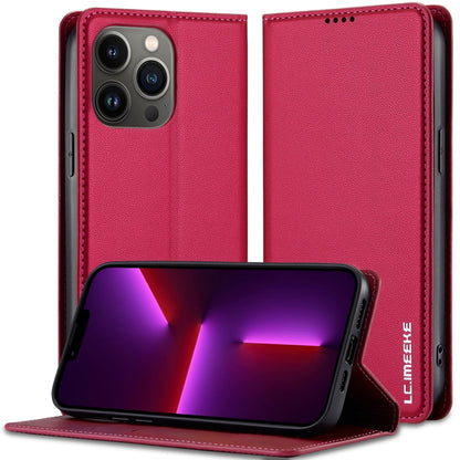 LC.IMEEKE L1 Series Frosted Fine Texture PU Phone Case, For iPhone 14 Pro Max, For iPhone 7 / 8 / SE 2020, For iPhone SE 2022, For iPhone 13 Pro Max