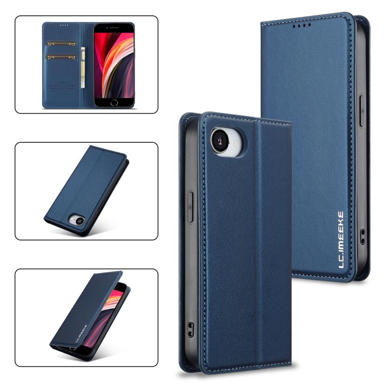 LC.IMEEKE L1 Series Frosted Fine Texture PU Phone Case, For iPhone 18 Pro / 17 Pro, For iPhone 18 Pro Max / 17 Pro Max, For iPhone 16e / 17e, For iPhone 17