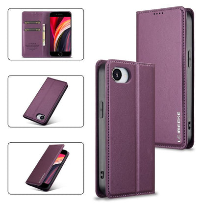 LC.IMEEKE L1 Series Frosted Fine Texture PU Phone Case, For iPhone 18 Pro / 17 Pro, For iPhone 18 Pro Max / 17 Pro Max, For iPhone 16e / 17e, For iPhone 17