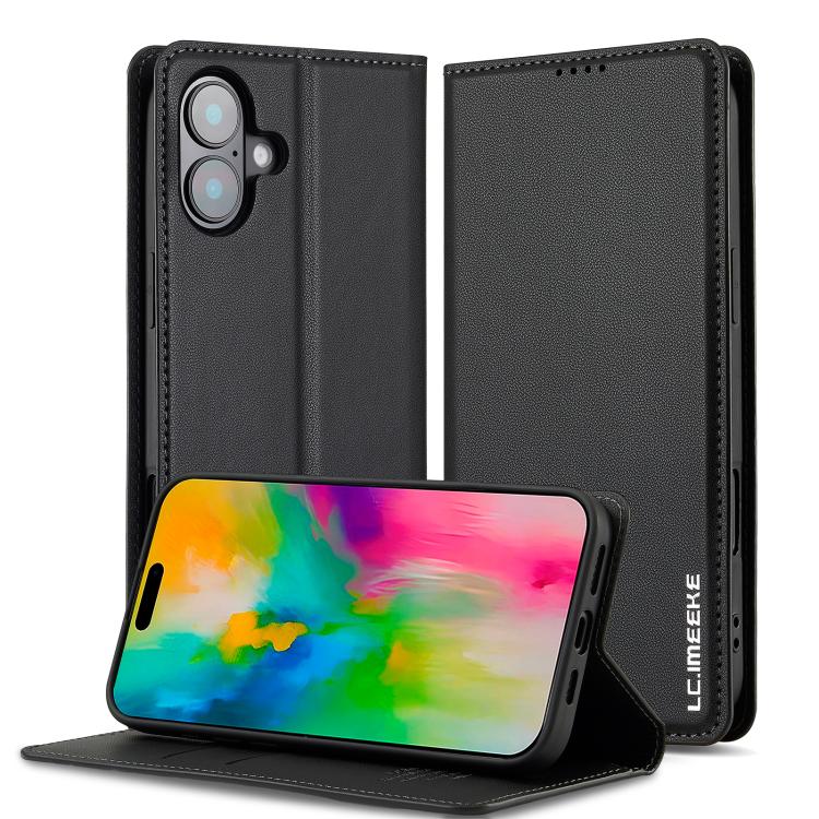 LC.IMEEKE L1 Series Frosted Fine Texture PU Phone Case, For iPhone 18 Pro / 17 Pro, For iPhone 18 Pro Max / 17 Pro Max, For iPhone 16e / 17e, For iPhone 17