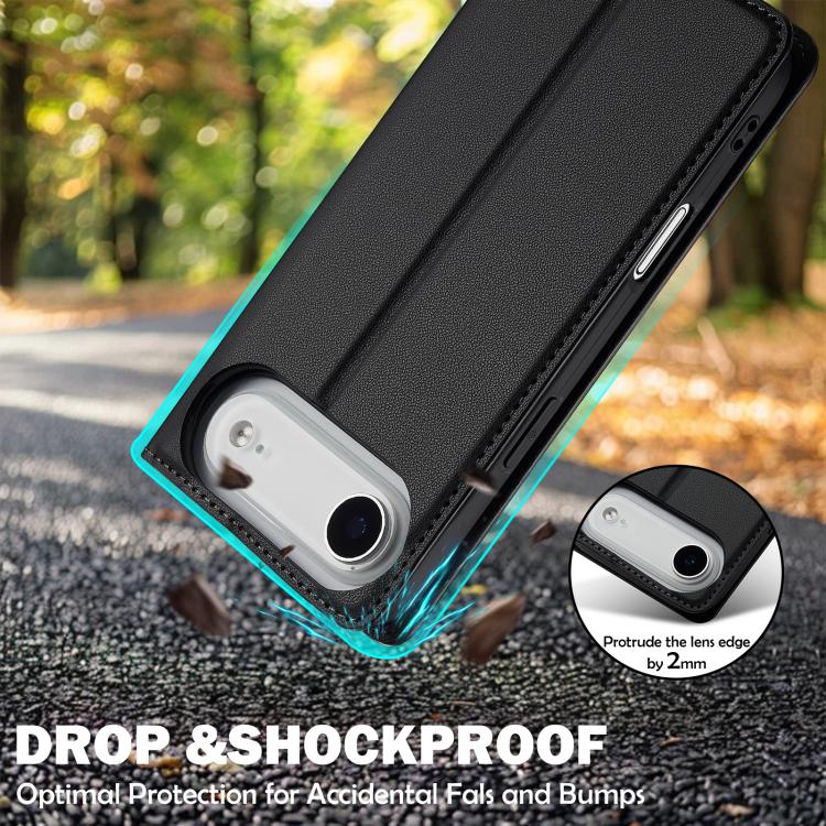 LC.IMEEKE L1 Series Frosted Fine Texture PU Phone Case, For iPhone Air, For iPhone 16 Pro Max, For iPhone 16 Pro, For iPhone 16 Plus