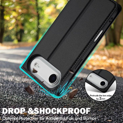 LC.IMEEKE L1 Series Frosted Fine Texture PU Phone Case, For iPhone Air, For iPhone 16 Pro Max, For iPhone 16 Pro, For iPhone 16 Plus