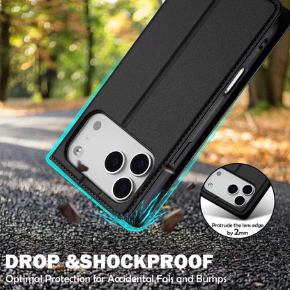 LC.IMEEKE L1 Series Frosted Fine Texture PU Phone Case, For iPhone 18 Pro / 17 Pro, For iPhone 18 Pro Max / 17 Pro Max, For iPhone 16e / 17e, For iPhone 17