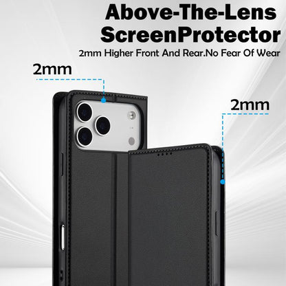 LC.IMEEKE L1 Series Frosted Fine Texture PU Phone Case, For iPhone 18 Pro / 17 Pro, For iPhone 18 Pro Max / 17 Pro Max, For iPhone 16e / 17e, For iPhone 17