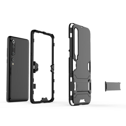 For Xiaomi Mi 10 Pro 5G PC + TPU Anti-fall Protective Case with Invisible Holder
