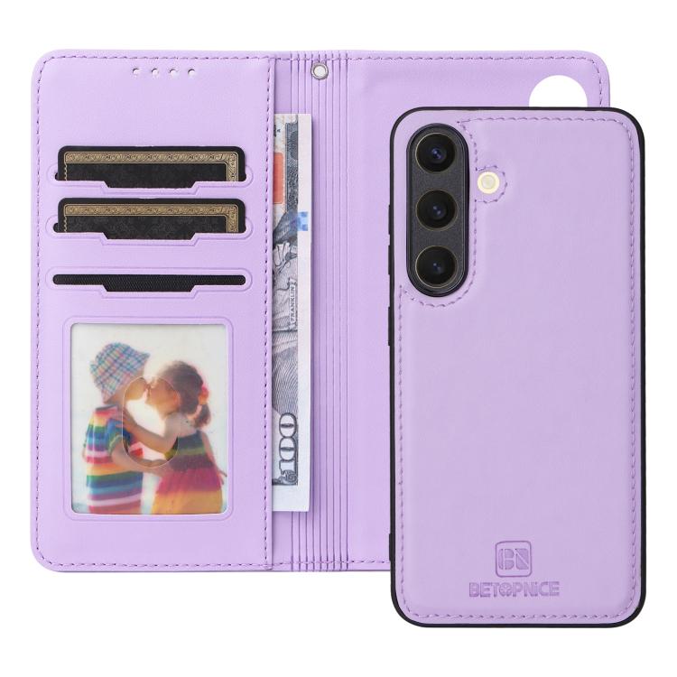 BETOPNICE BN-005 2 in 1 Detachable Imitate Genuine Leather Phone Case, For Galaxy S25 5G, For Galaxy S25+ 5G, For Galaxy S25 Ultra 5G, For Galaxy S24 FE 5G