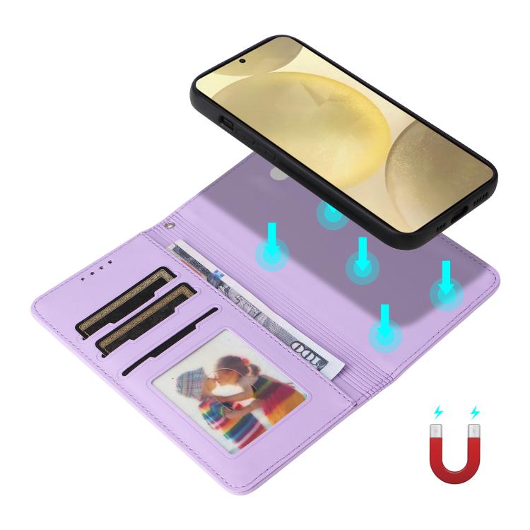 BETOPNICE BN-005 2 in 1 Detachable Imitate Genuine Leather Phone Case, For Galaxy S25 5G, For Galaxy S25+ 5G, For Galaxy S25 Ultra 5G, For Galaxy S24 FE 5G
