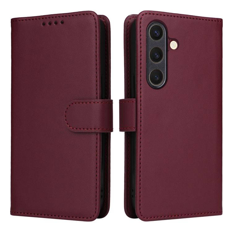 BETOPNICE BN-005 2 in 1 Detachable Imitate Genuine Leather Phone Case, For Galaxy S25 5G, For Galaxy S25+ 5G, For Galaxy S25 Ultra 5G, For Galaxy S24 FE 5G