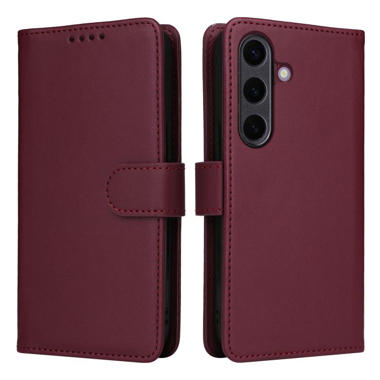 BETOPNICE BN-005 2 in 1 Detachable Imitate Genuine Leather Phone Case, For Galaxy S25 5G, For Galaxy S25+ 5G, For Galaxy S25 Ultra 5G, For Galaxy S24 FE 5G