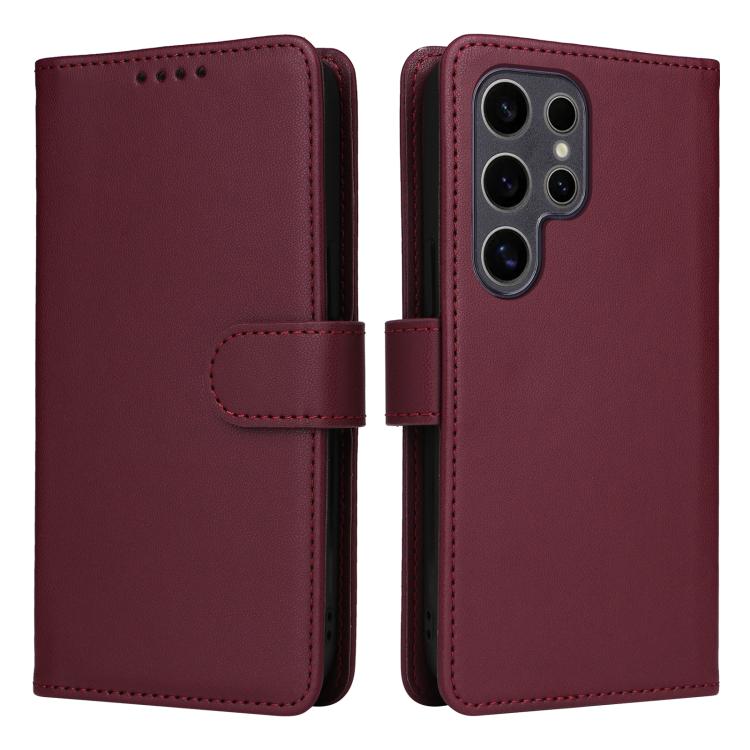 BETOPNICE BN-005 2 in 1 Detachable Imitate Genuine Leather Phone Case, For Galaxy S25 5G, For Galaxy S25+ 5G, For Galaxy S25 Ultra 5G, For Galaxy S24 FE 5G