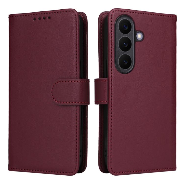 BETOPNICE BN-005 2 in 1 Detachable Imitate Genuine Leather Phone Case, For Galaxy S26+ 5G, For Galaxy S26 Ultra 5G, For Galaxy S26 5G, For Galaxy S25 Edge 5G