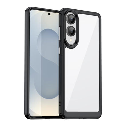 Colorful Series Acrylic Hybrid TPU Phone Case, For Samsung Galaxy S26+ 5G, For Samsung Galaxy S26 Edge 5G, For Samsung Galaxy S26 Ultra 5G, For Samsung Galaxy S26 5G, For Samsung Galaxy S25 Edge 5G