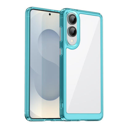Colorful Series Acrylic Hybrid TPU Phone Case, For Samsung Galaxy S26+ 5G, For Samsung Galaxy S26 Edge 5G, For Samsung Galaxy S26 Ultra 5G, For Samsung Galaxy S26 5G, For Samsung Galaxy S25 Edge 5G