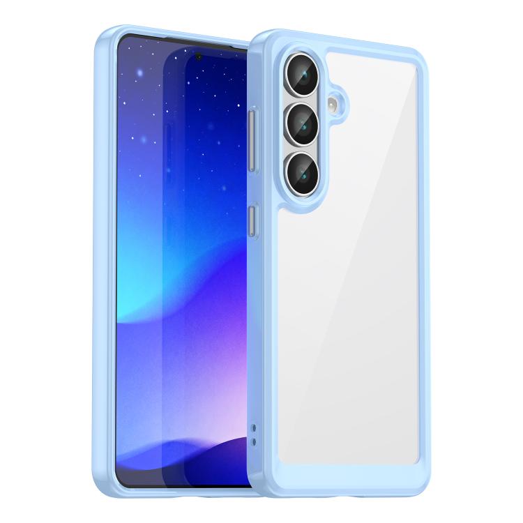 Colorful Series Acrylic Hybrid TPU Phone Case, For Samsung Galaxy S26+ 5G, For Samsung Galaxy S26 Edge 5G, For Samsung Galaxy S26 Ultra 5G, For Samsung Galaxy S26 5G, For Samsung Galaxy S25 Edge 5G