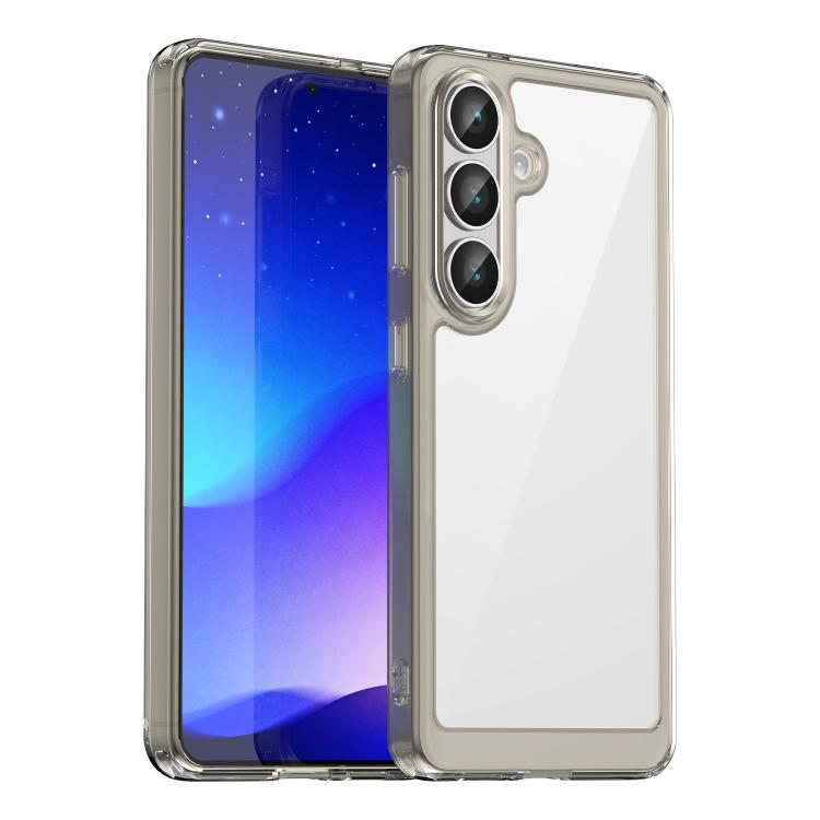 Colorful Series Acrylic Hybrid TPU Phone Case, For Samsung Galaxy S26+ 5G, For Samsung Galaxy S26 Edge 5G, For Samsung Galaxy S26 Ultra 5G, For Samsung Galaxy S26 5G, For Samsung Galaxy S25 Edge 5G