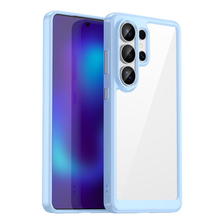 Colorful Series Acrylic Hybrid TPU Phone Case, For Samsung Galaxy S26+ 5G, For Samsung Galaxy S26 Edge 5G, For Samsung Galaxy S26 Ultra 5G, For Samsung Galaxy S26 5G, For Samsung Galaxy S25 Edge 5G