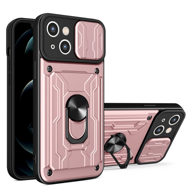 Sliding Camshield TPU+PC Phone Case with Card Slot, For iPhone 15 Pro, For iPhone 15 Plus, For iPhone 15
