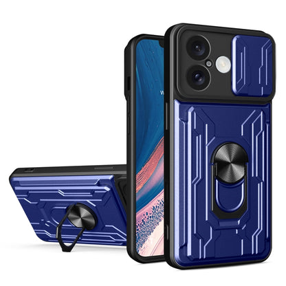 Sliding Camshield TPU+PC Phone Case with Card Slot, For iPhone 16, For iPhone 15 Pro Max, For iPhone 15 Pro