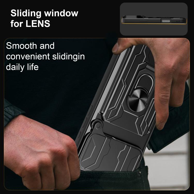 Sliding Camshield TPU+PC Phone Case with Card Slot, For iPhone 17 Pro Max, For iPhone 17 Pro, For iPhone 17