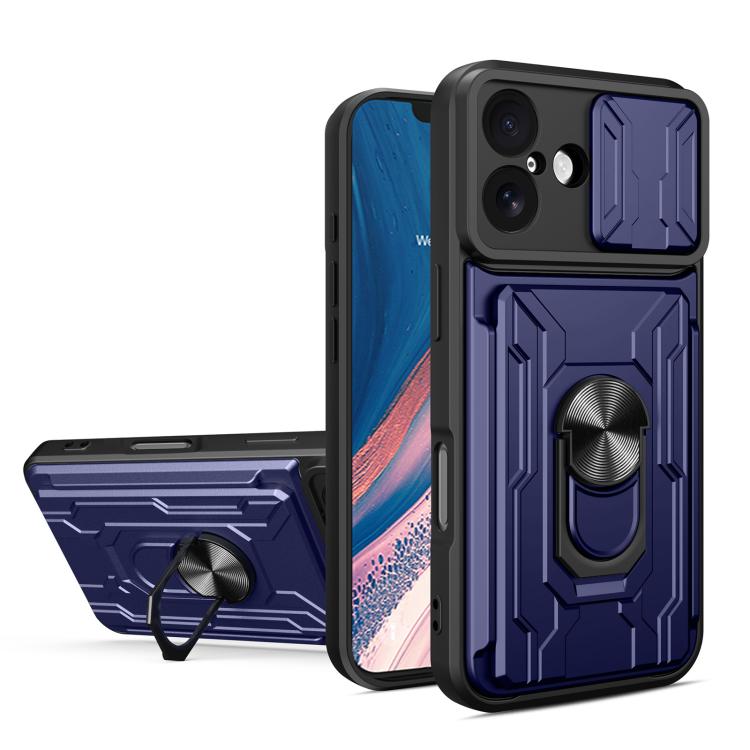 Sliding Camshield TPU+PC Phone Case with Card Slot, For iPhone 17 Pro Max, For iPhone 17 Pro, For iPhone 17