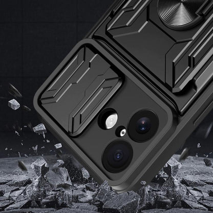 Sliding Camshield TPU+PC Phone Case with Card Slot, For iPhone 17, For iPhone 16 Pro Max, For iPhone 16 Pro
