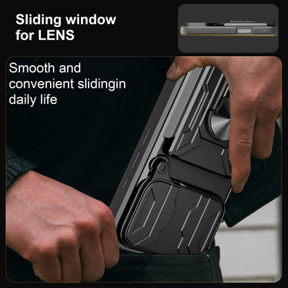Sliding Camshield TPU+PC Phone Case with Card Slot, For iPhone 18 Pro, For iPhone 18 Pro Max, For iPhone 17e / 16e