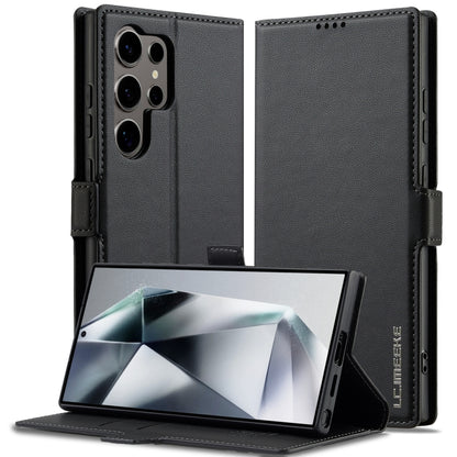 LC.IMEEKE L1 Series Frosted Fine Texture PU Phone Case, For Samsung Galaxy S22 Ultra 5G, For Samsung Galaxy S22+ 5G, For Samsung Galaxy S22 5G, For Samsung Galaxy S21 5G