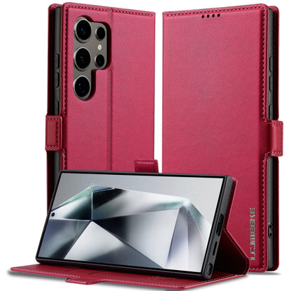 LC.IMEEKE L1 Series Frosted Fine Texture PU Phone Case, For Samsung Galaxy S22 Ultra 5G, For Samsung Galaxy S22+ 5G, For Samsung Galaxy S22 5G, For Samsung Galaxy S21 5G