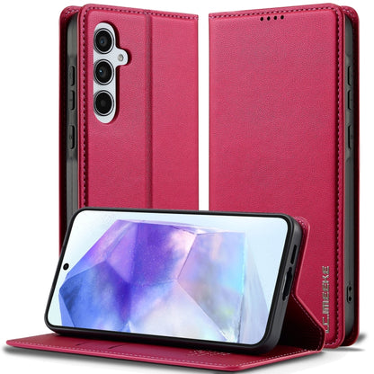 LC.IMEEKE L1 Series Frosted Fine Texture PU Phone Case, For Samsung Galaxy S24 FE 5G, For Samsung Galaxy S24 Ultra 5G, For Samsung Galaxy S24+ 5G, For Samsung Galaxy S24 5G