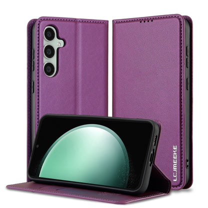 LC.IMEEKE L1 Series Frosted Fine Texture PU Phone Case, For Samsung Galaxy S23 FE 5G, For Samsung Galaxy S23 Ultra 5G, For Samsung Galaxy S23+ 5G, For Samsung Galaxy S23 5G